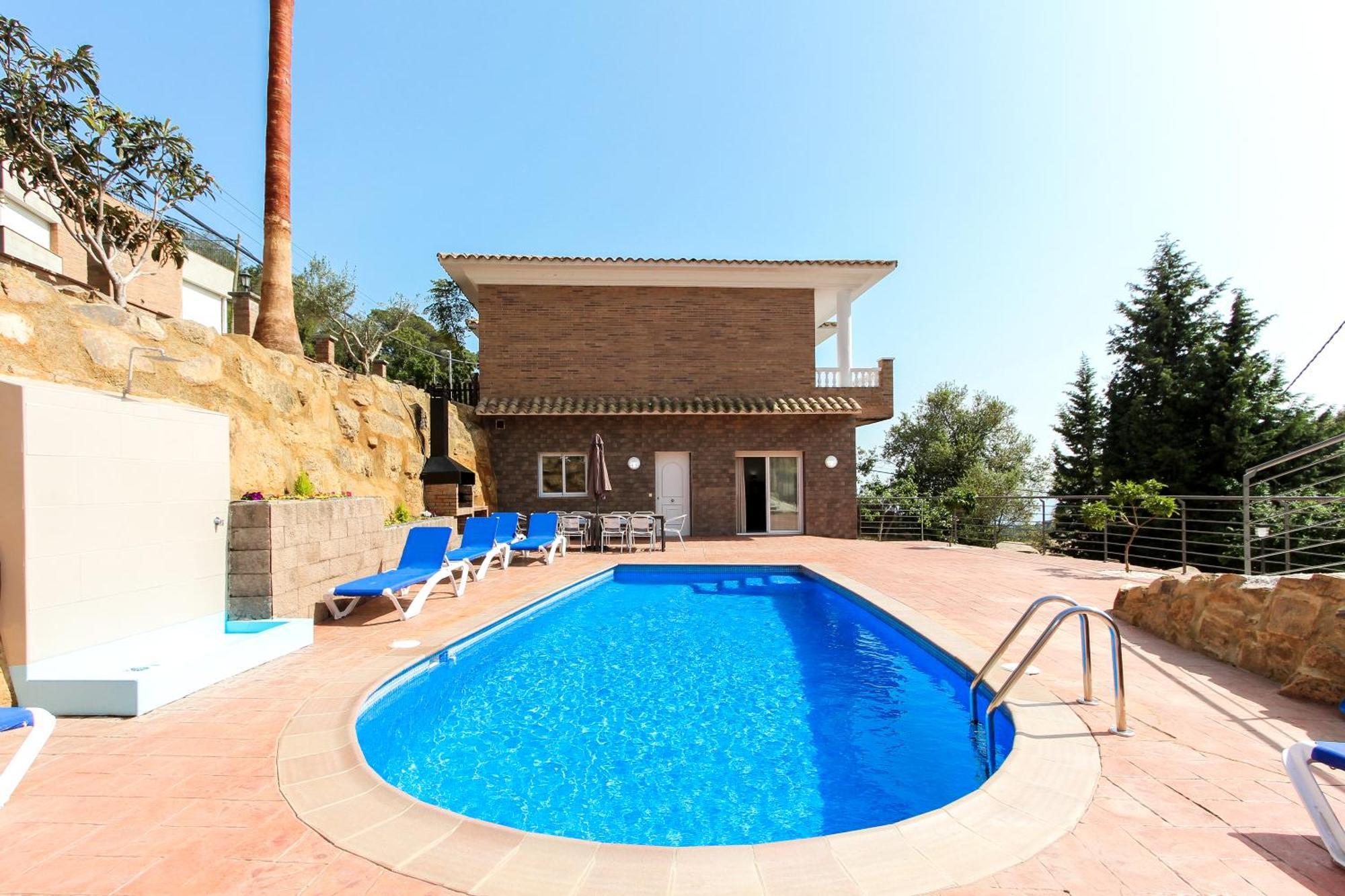 Villa Serena Льорет-де-Мар Экстерьер фото