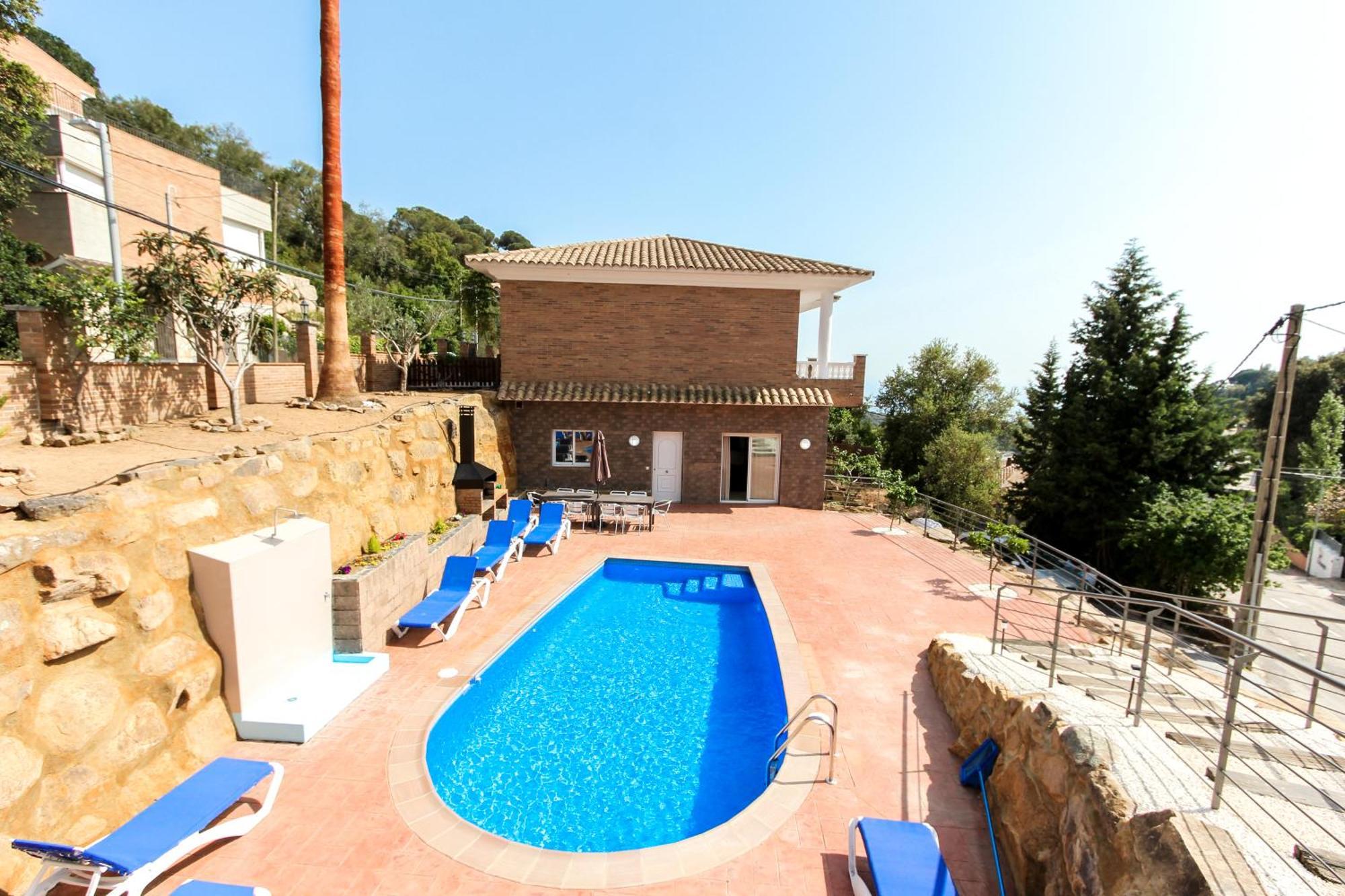 Villa Serena Льорет-де-Мар Экстерьер фото